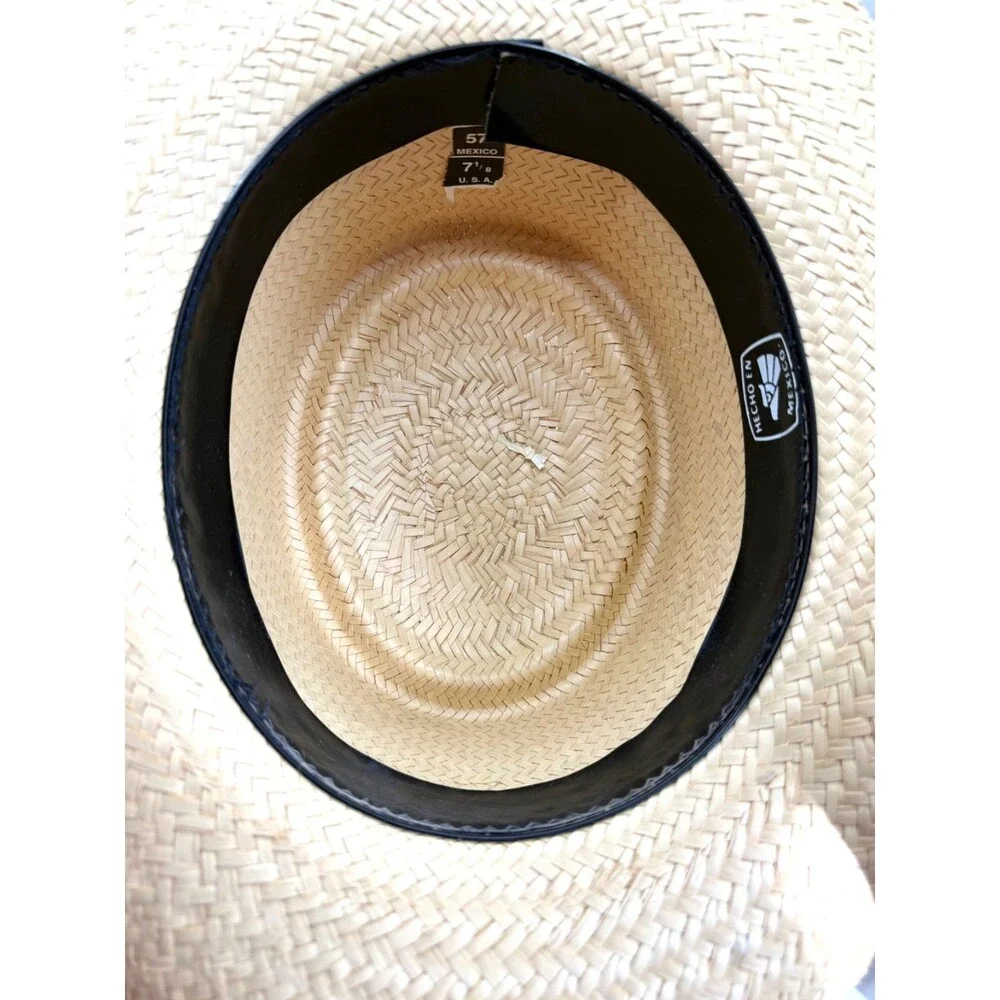 Vintage 1992 Western Gambler Hat Size 7 1/8 Never Worn Wide Brim Cowboy Hat